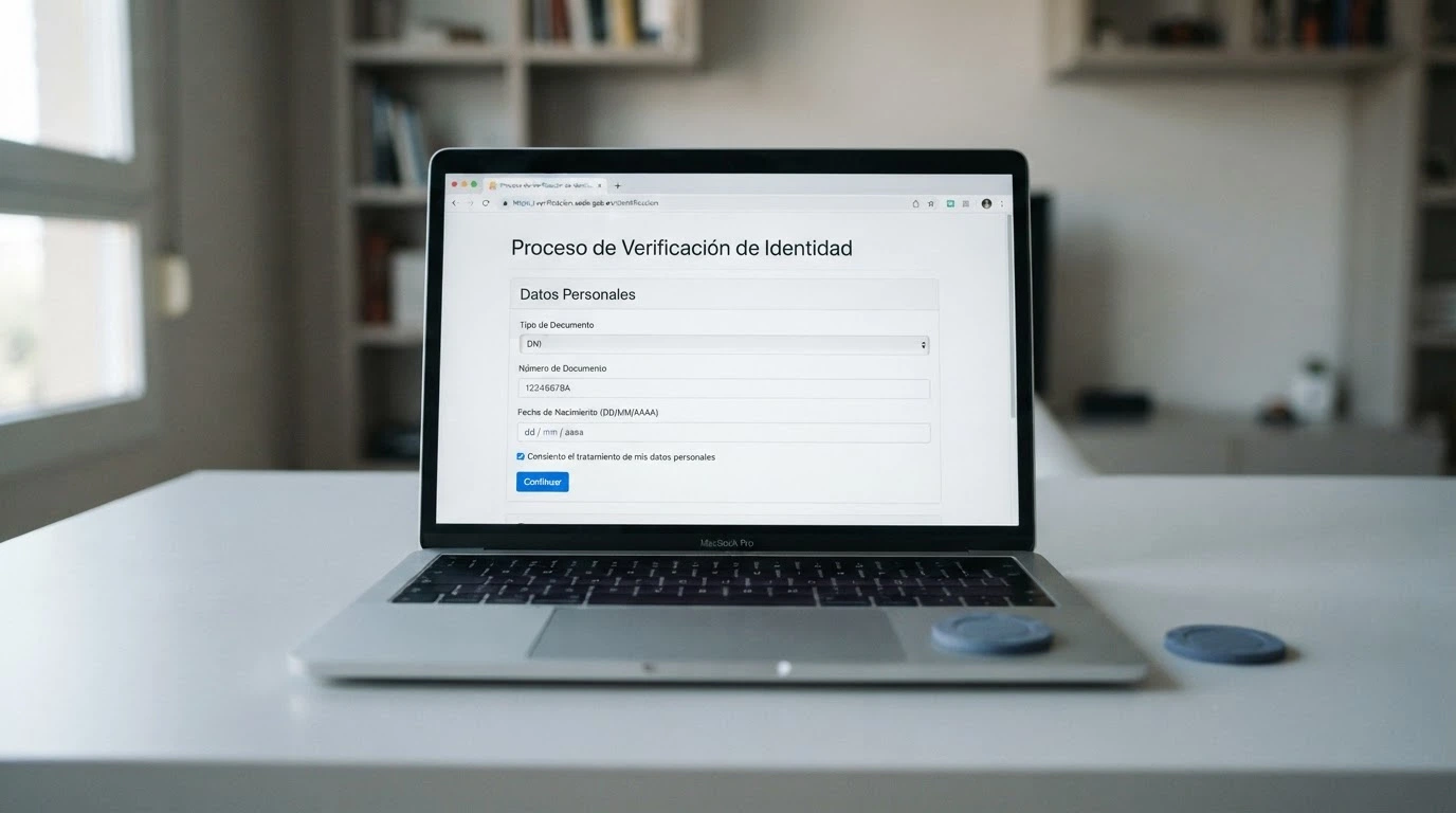 Sello de la DGOJ y dominio .es visibles en el pie de página de un casino online regulado español