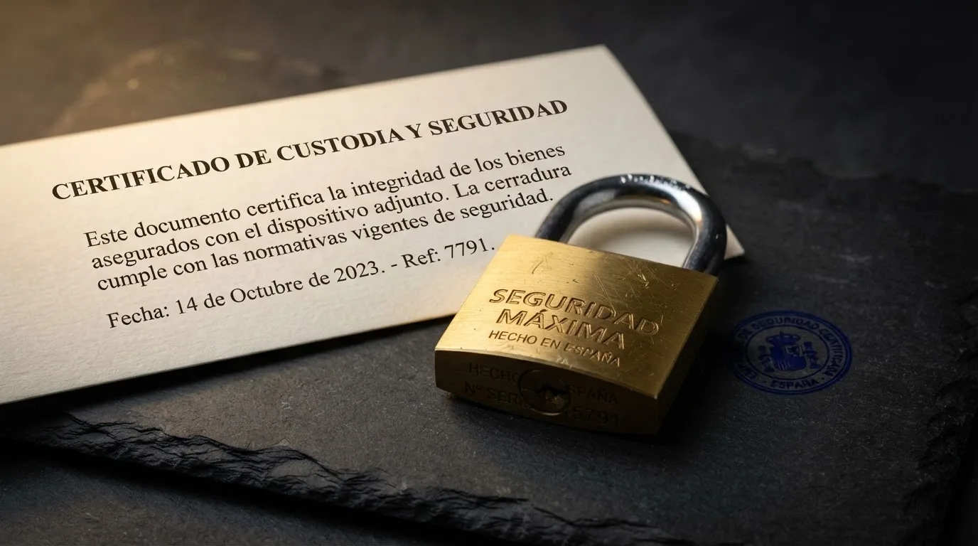 El sello de la Dirección General de Ordenación del Juego junto al texto «juego seguro» y un candado sobre un dominio .es